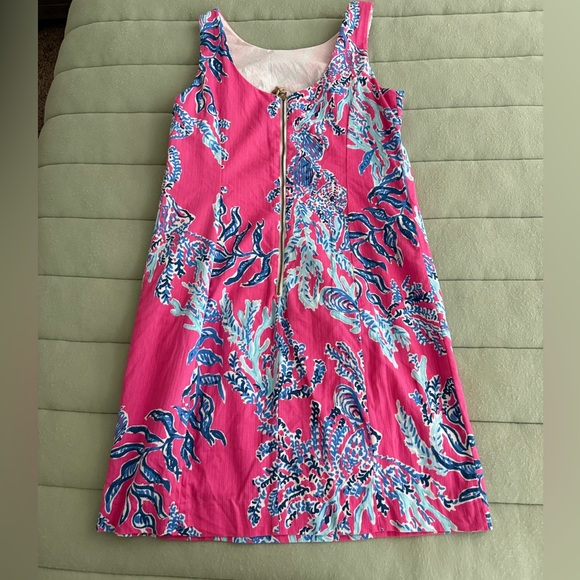 Lilly Pulitzer Pink and Blue Dress - Picture 2 of 2